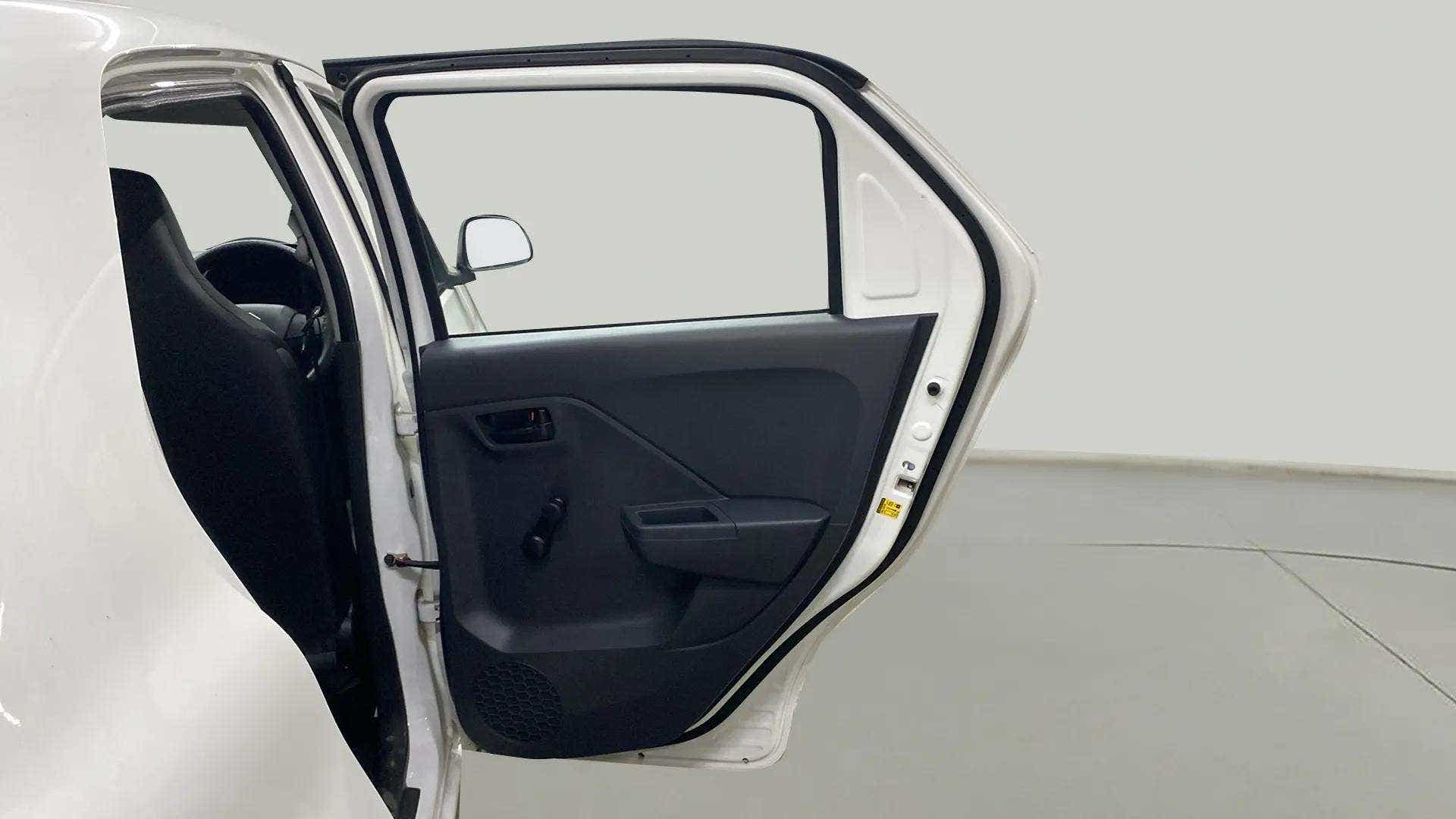 Rear left door interior of a Maruti Suzuki Alto K10