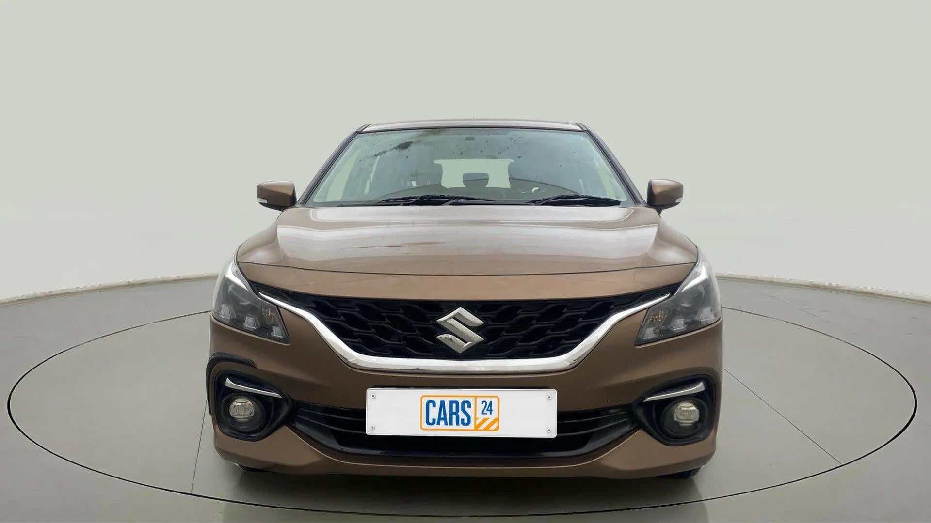 Front view of a Maruti Suzuki Baleno