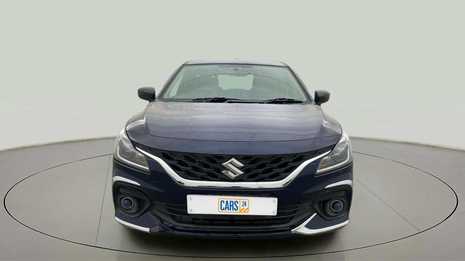 Front view of a Maruti Suzuki Baleno