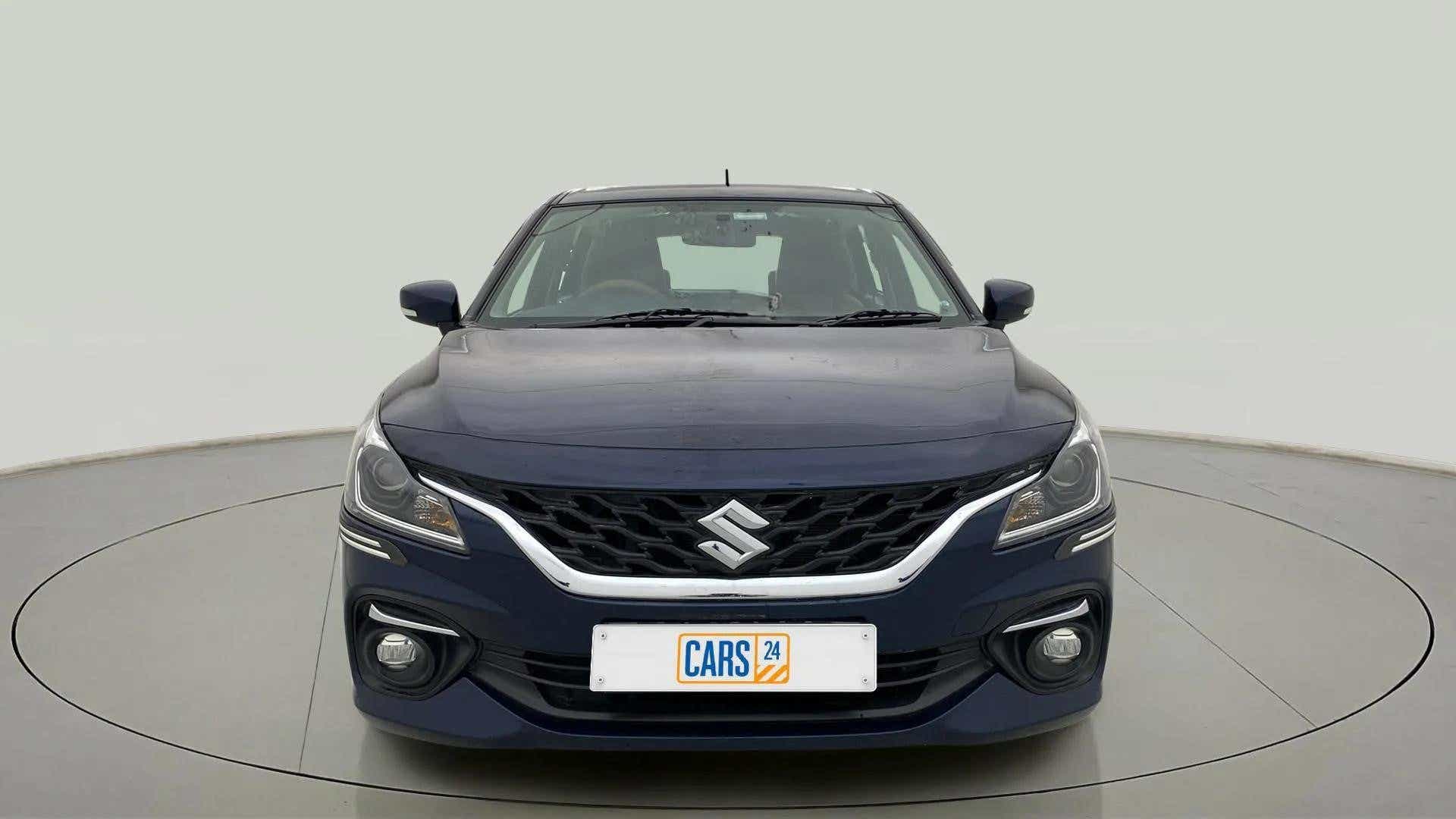 Front view of a Maruti Suzuki Baleno