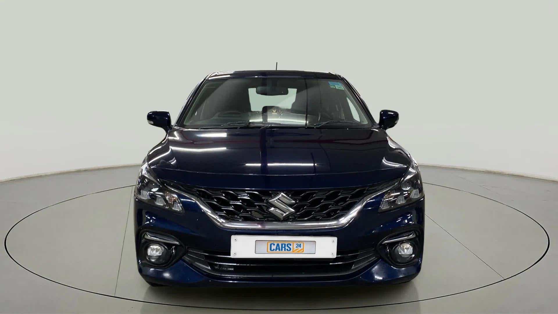 Front view of a Maruti Suzuki Baleno