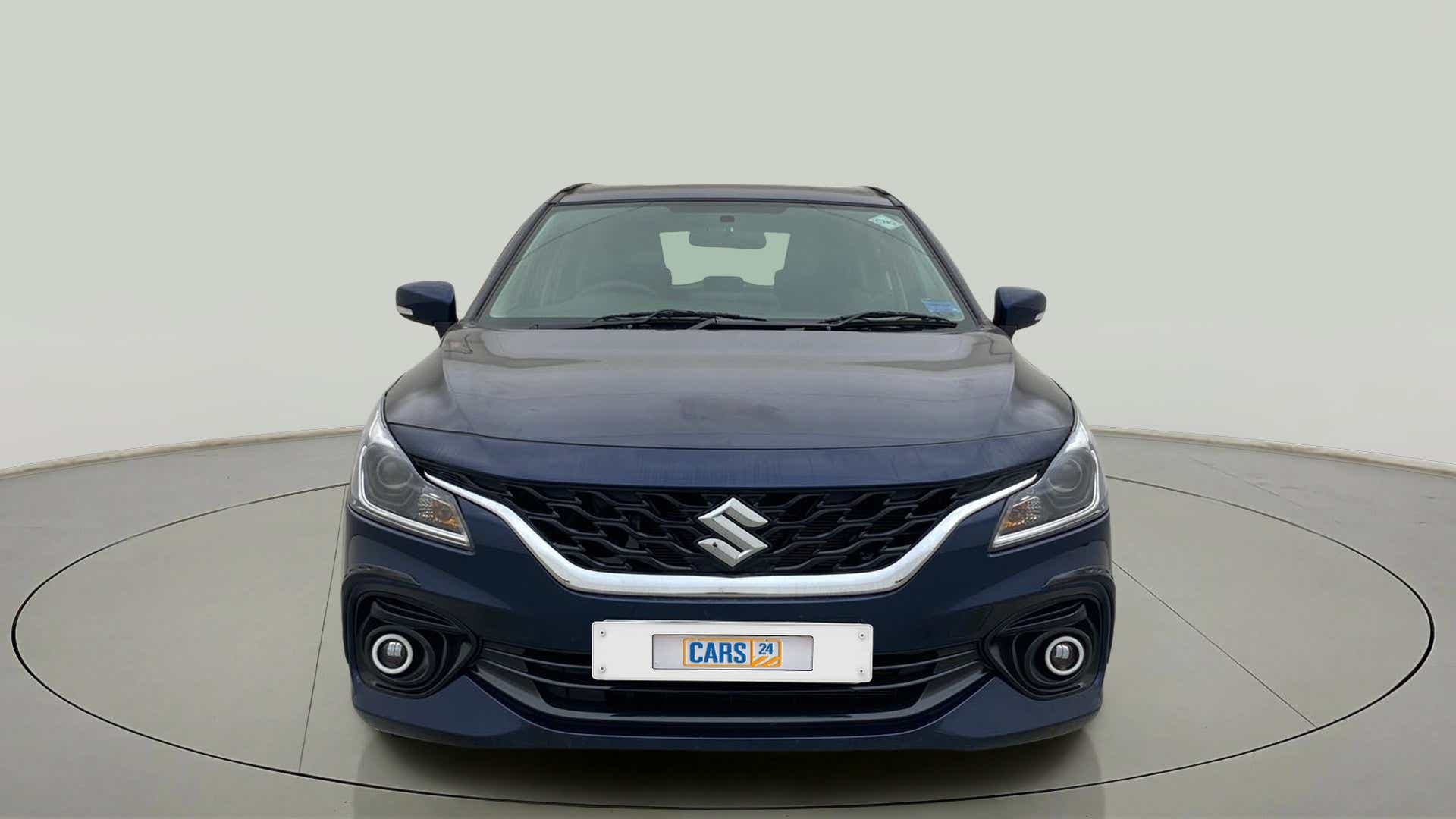 Front view of a Maruti Suzuki Baleno