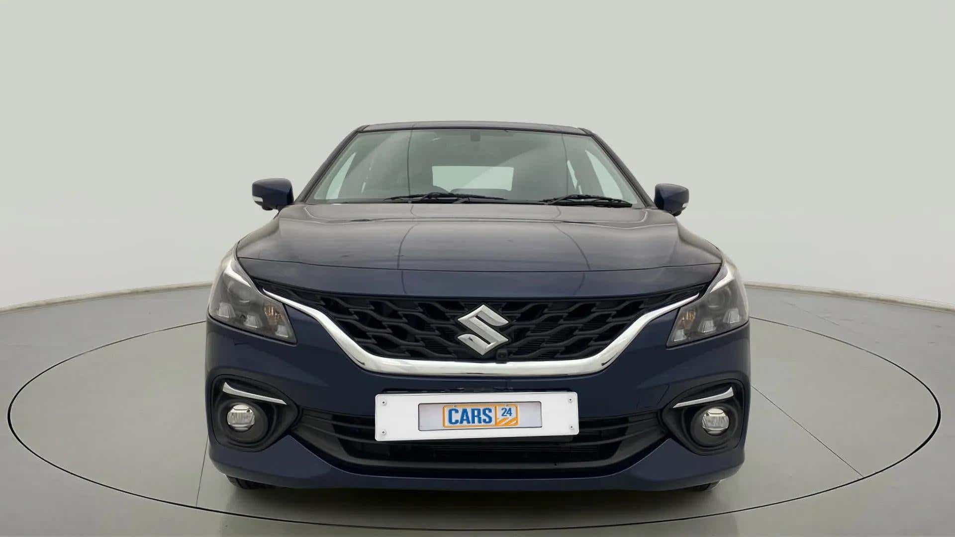 Front view of a Maruti Suzuki Baleno