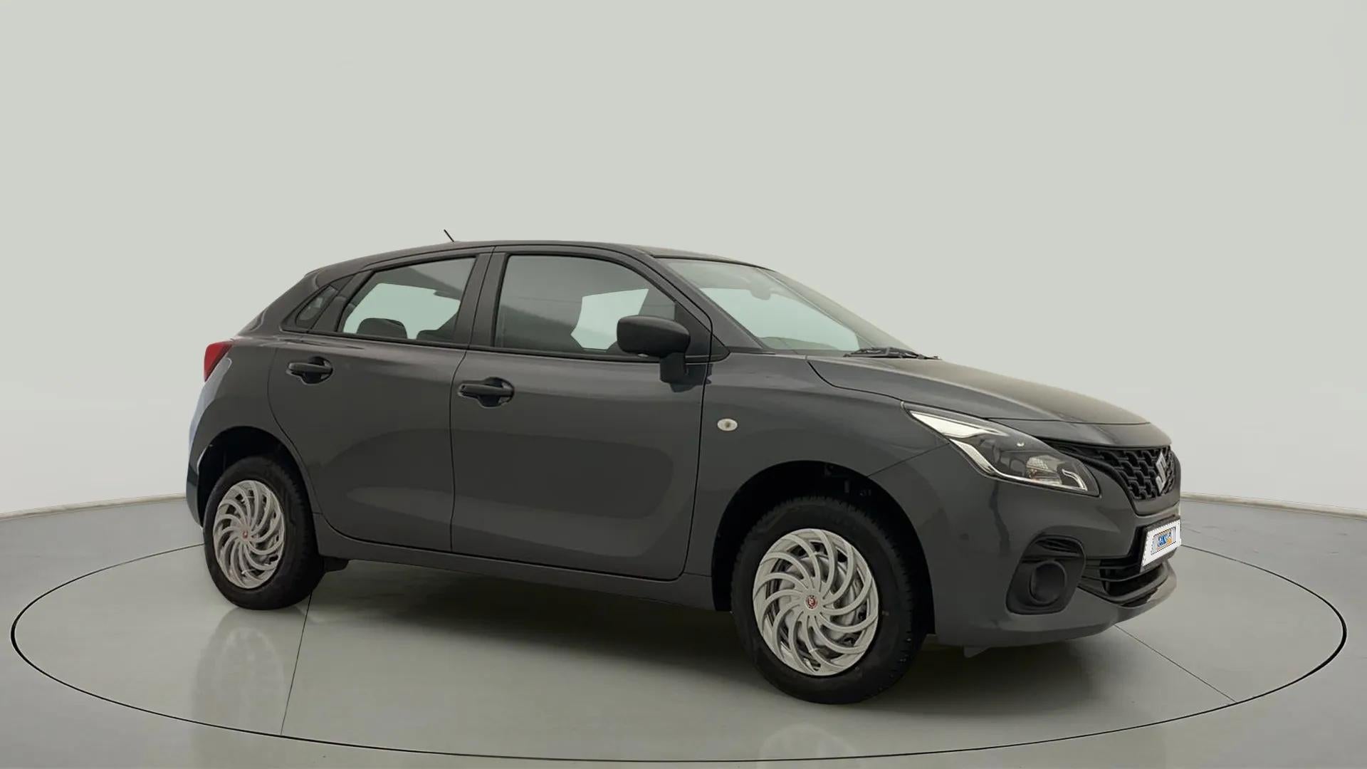 Side view of a Maruti Suzuki Baleno