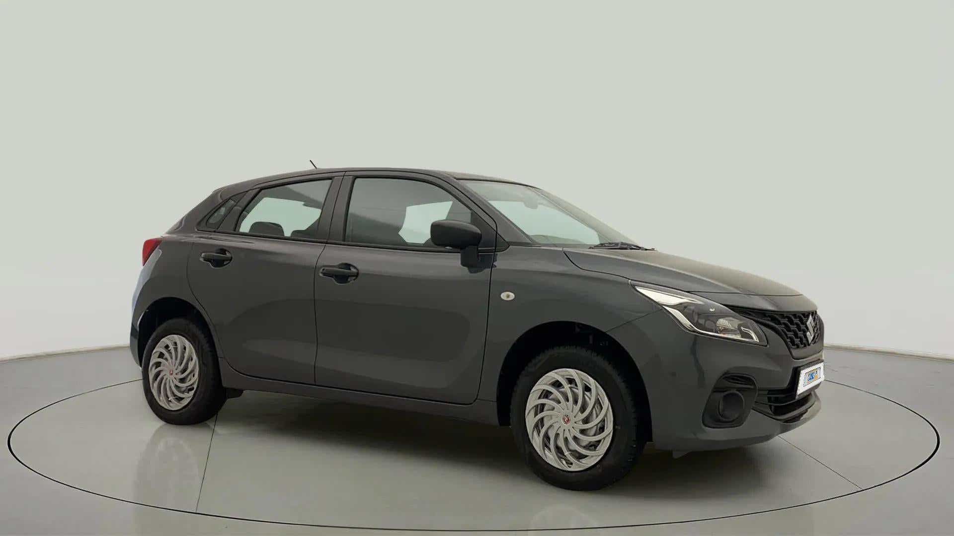 Side view of a Maruti Suzuki Baleno