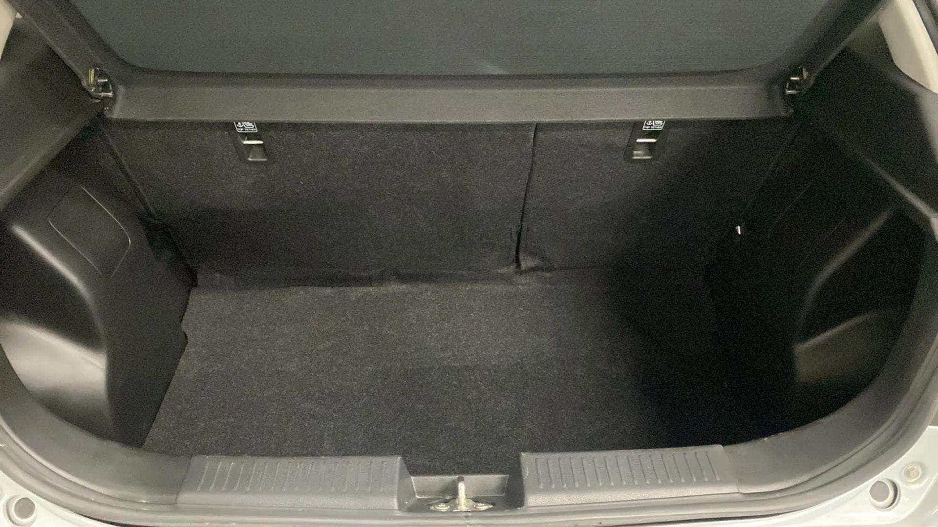 Boot space of a Maruti Suzuki Baleno
