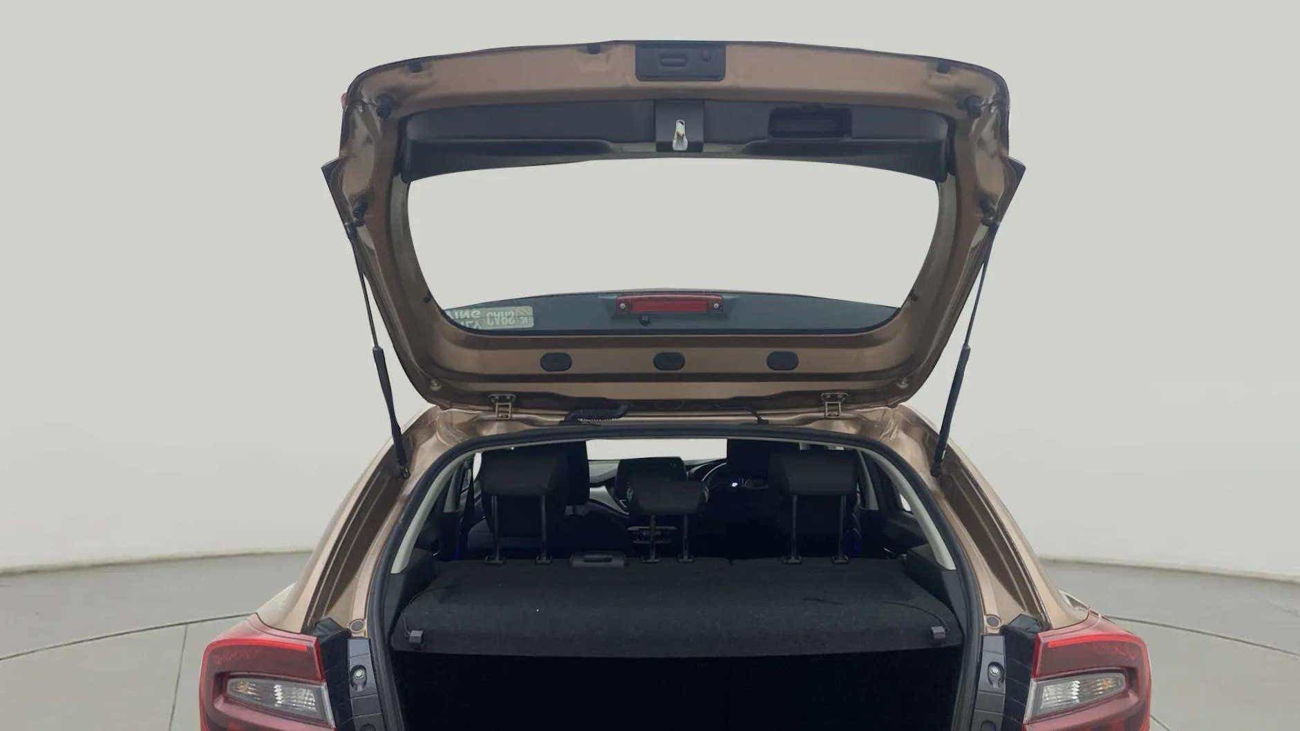 Boot space view of a Maruti Suzuki Baleno
