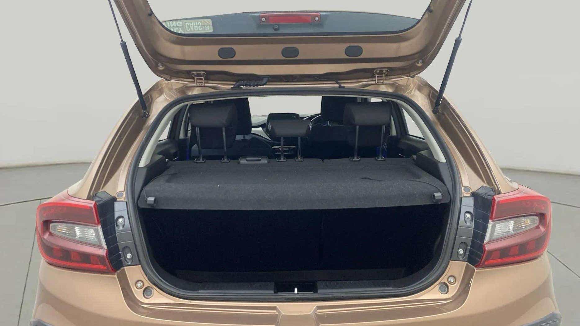 Boot view of a Maruti Suzuki Baleno