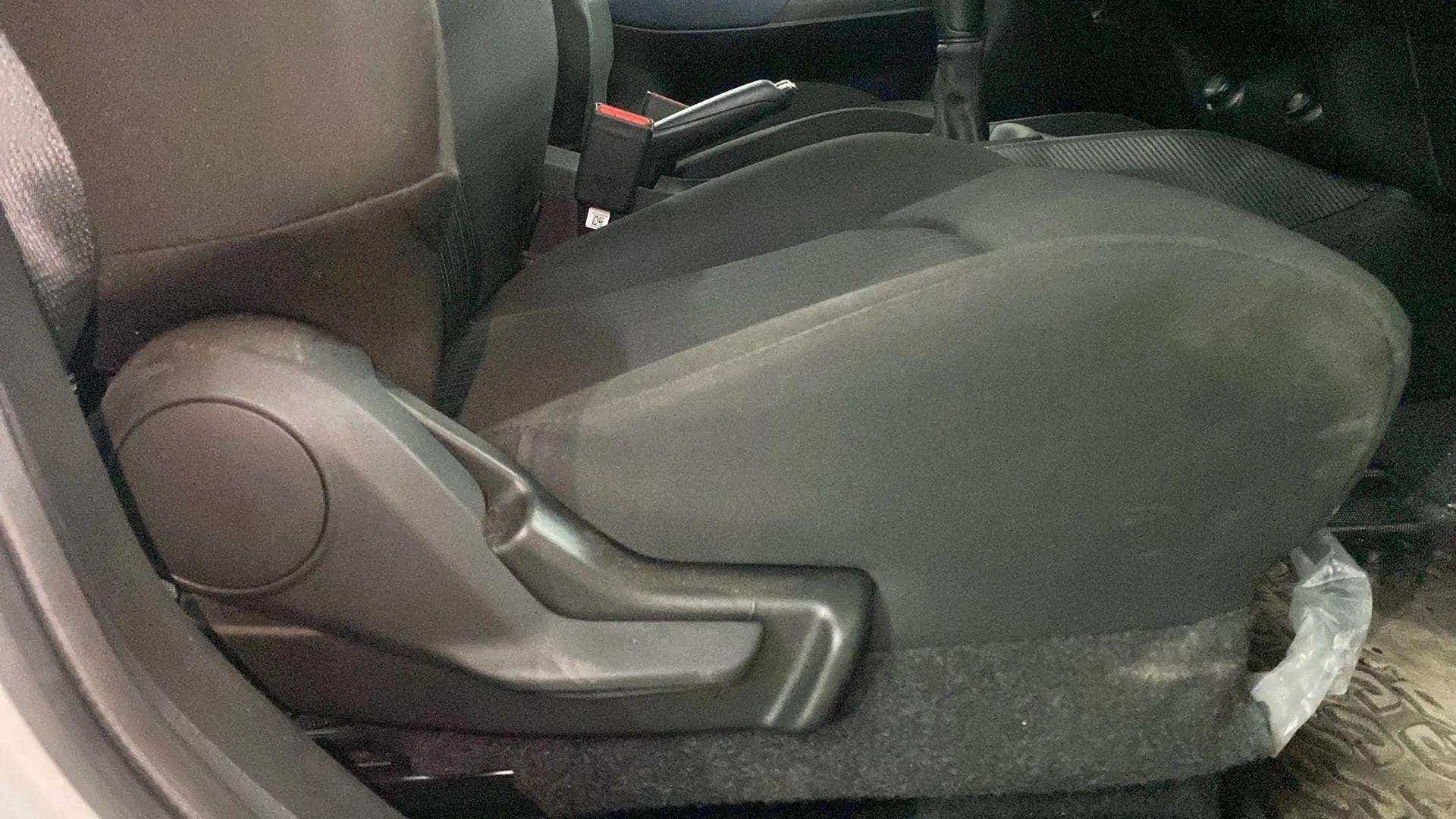 Side view of the front seat of a Maruti Suzuki Baleno