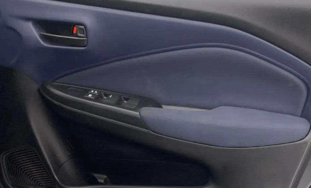 Interior door panel of a Maruti Suzuki Baleno