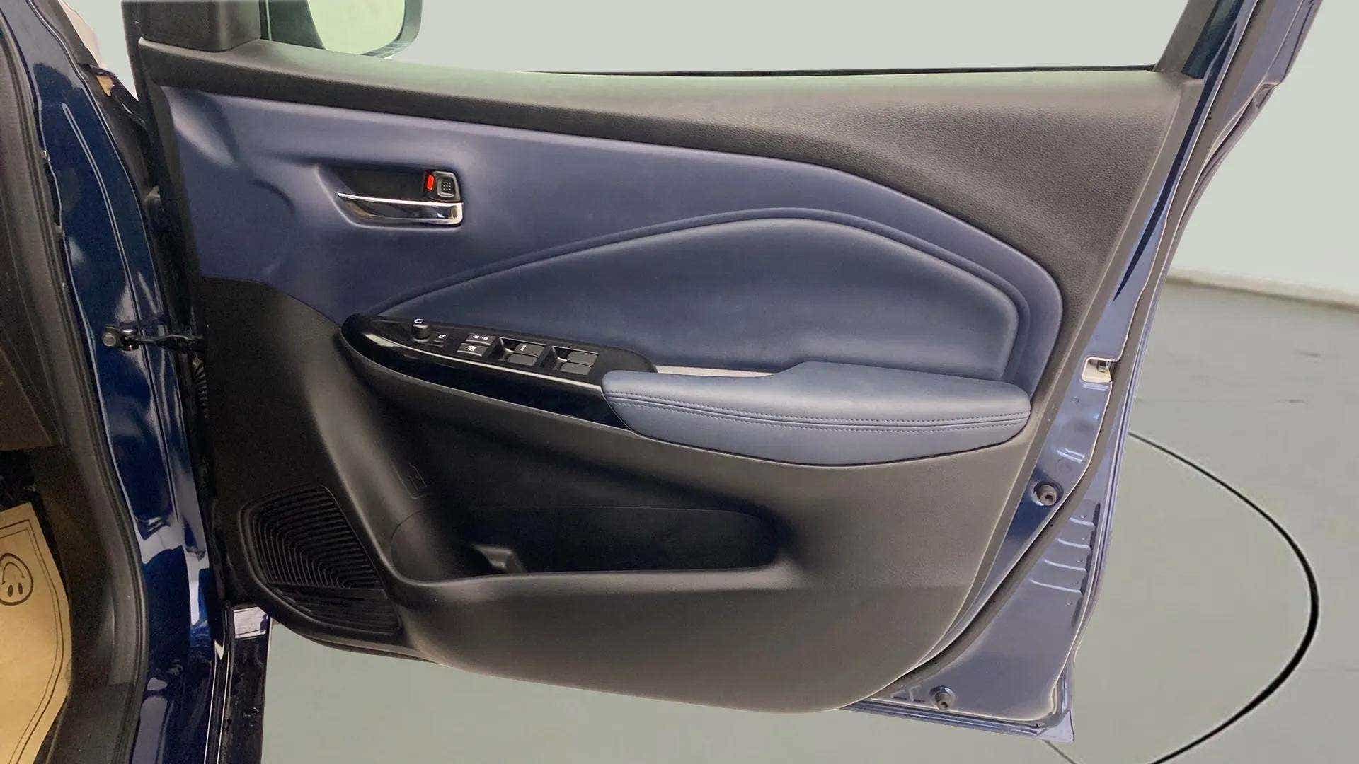 Front door panel of a Maruti Suzuki Baleno