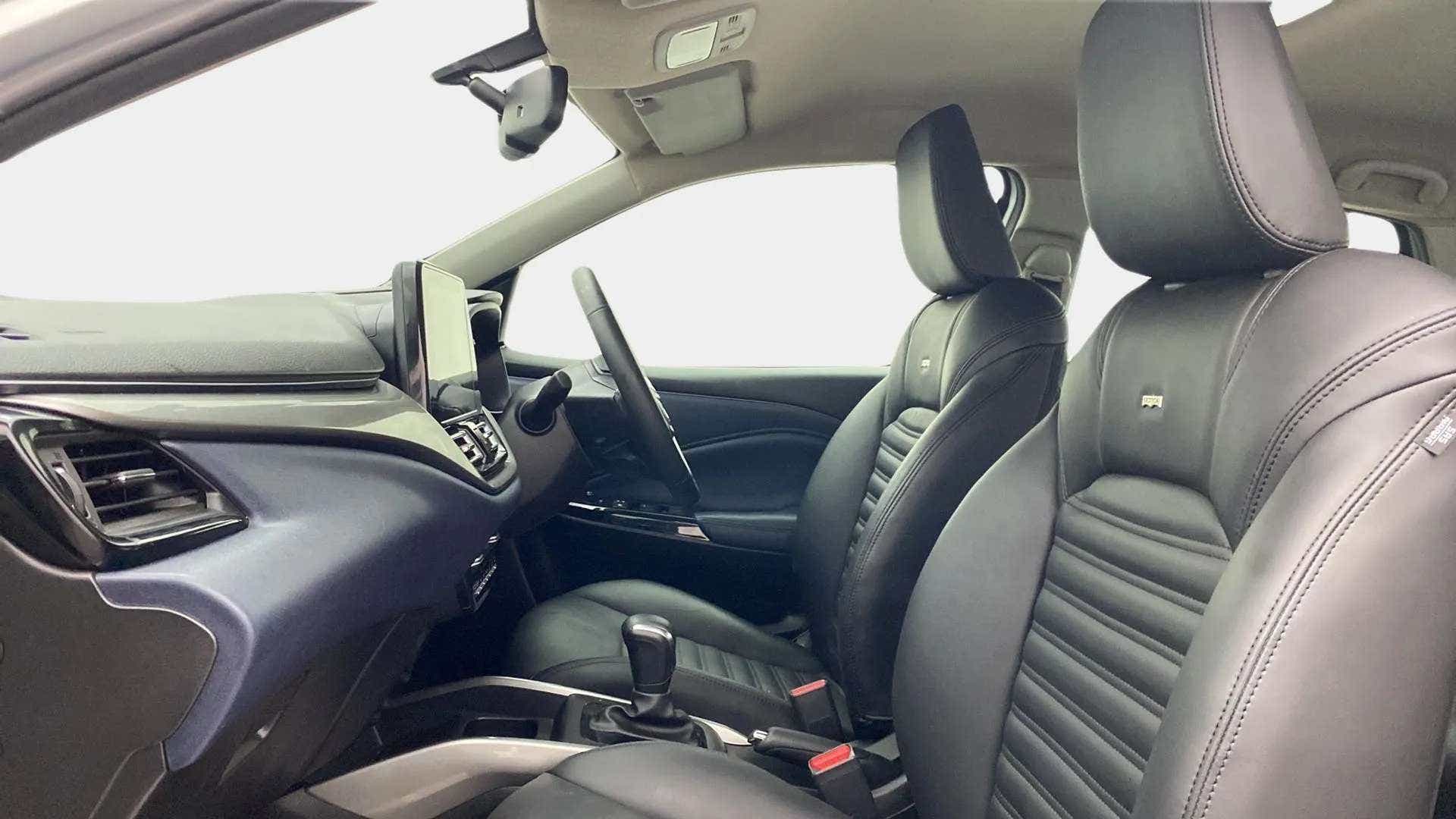 Front interior view of a Maruti Suzuki Baleno