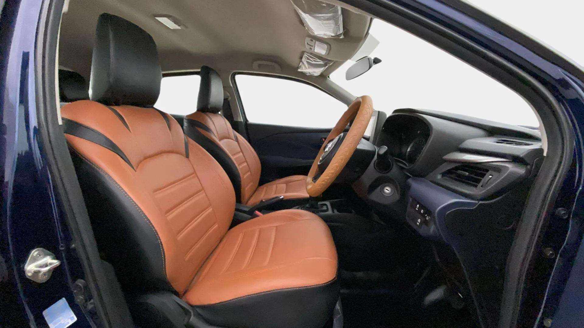Front interior view of a Maruti Suzuki Baleno