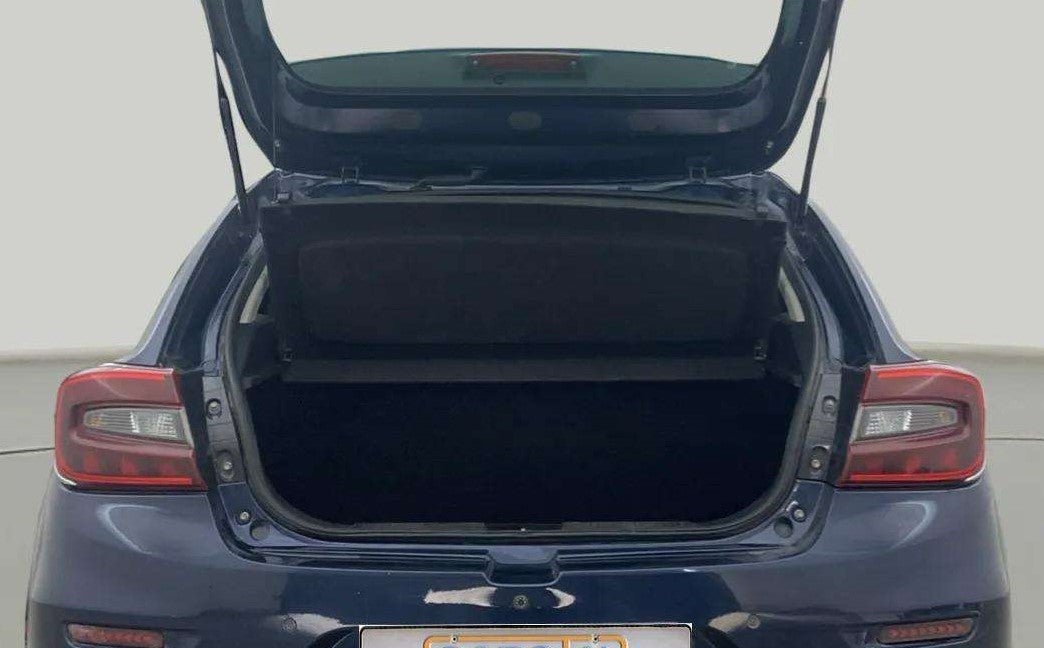 Open boot view of a Maruti Suzuki Baleno