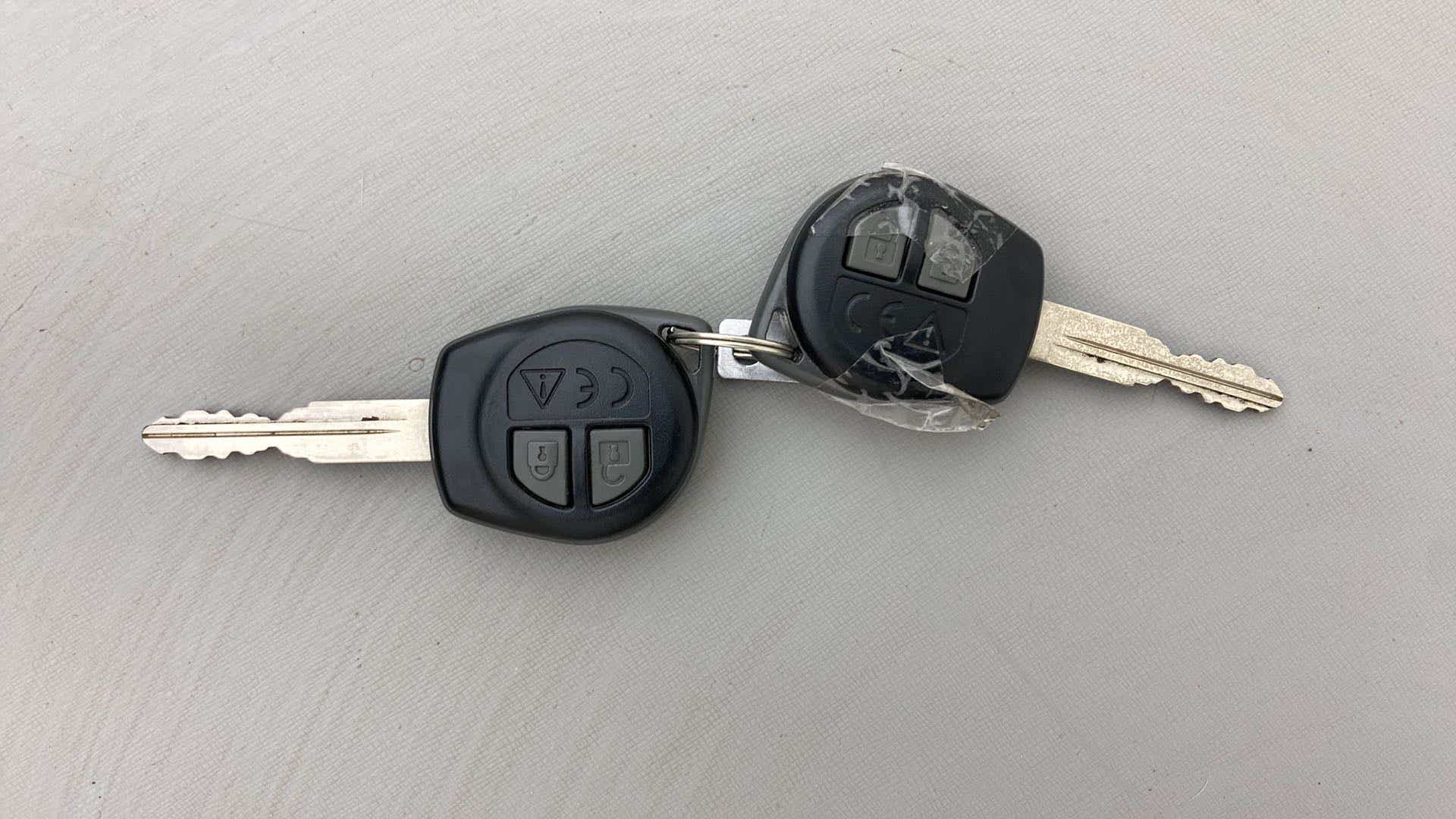 Full-car keys of a Maruti Suzuki Baleno