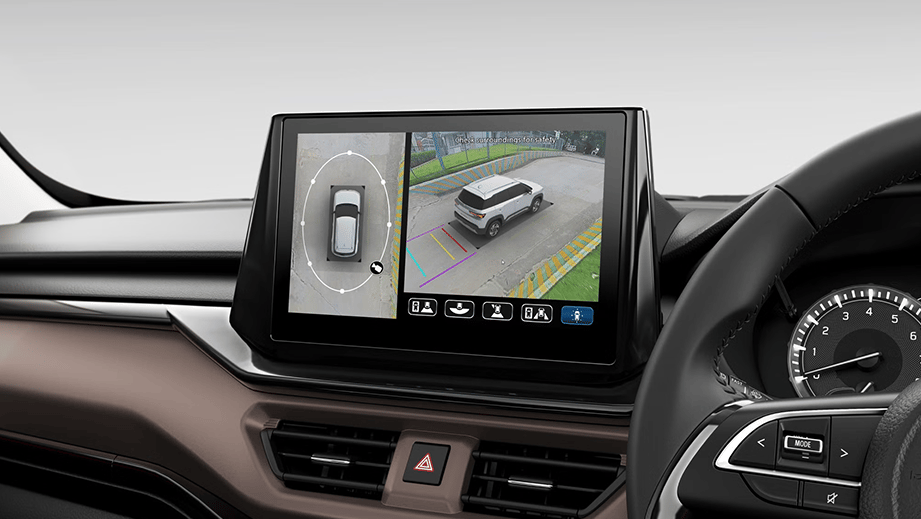 Infotainment Display of Maruti Suzuki Brezza