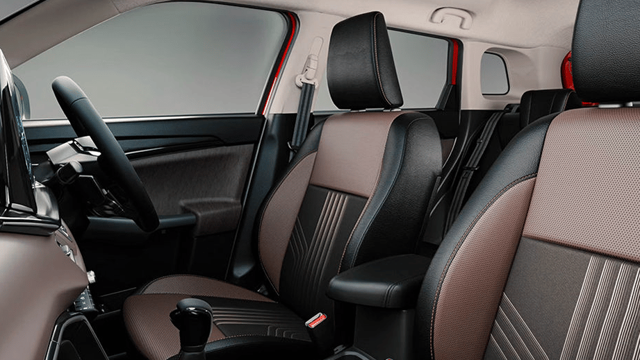 Interior Front Seats of Maruti Suzuki Brezza