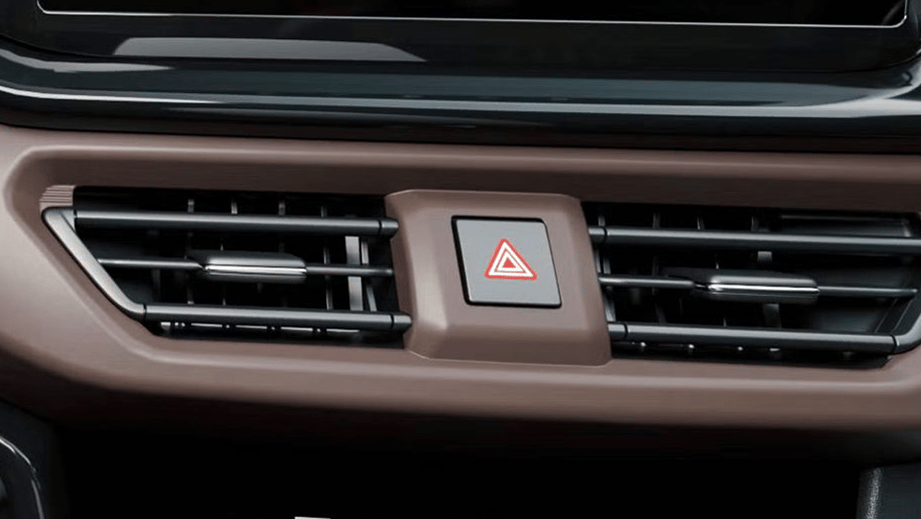 Dashboard air vent of Maruti Suzuki Brezza
