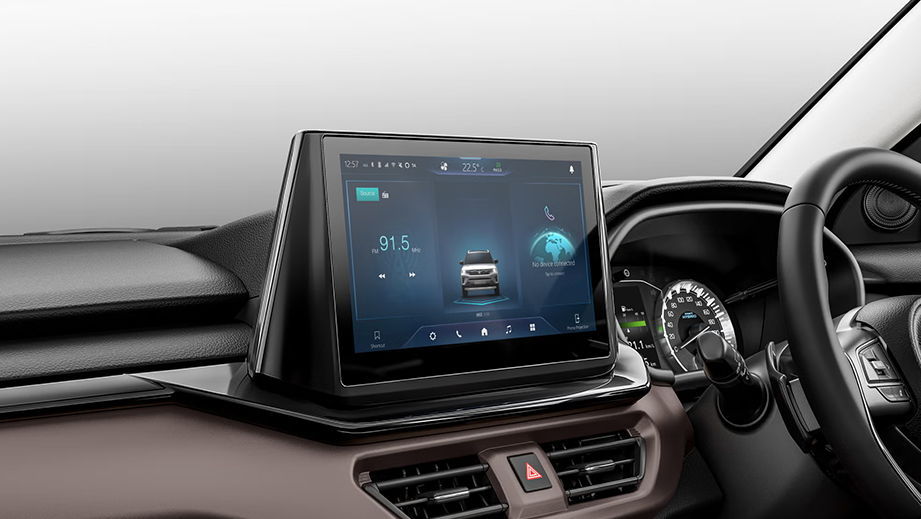 Infotainment system of Maruti Suzuki Brezza