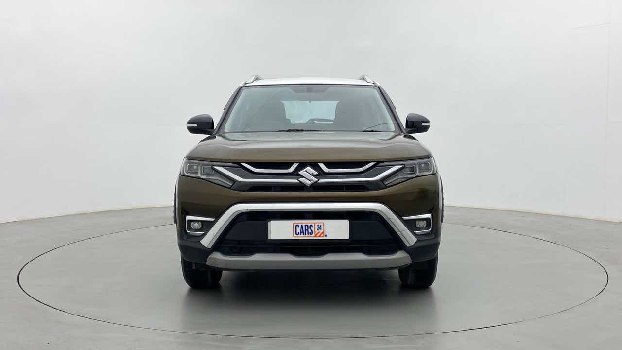 Front view of a Maruti Suzuki Brezza