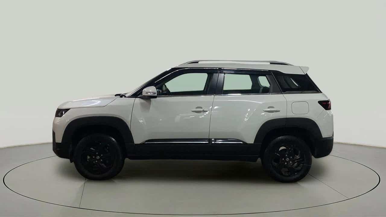 Side view of a Maruti Suzuki Brezza