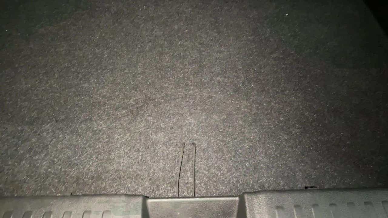 Boot space area of a Maruti Suzuki Brezza