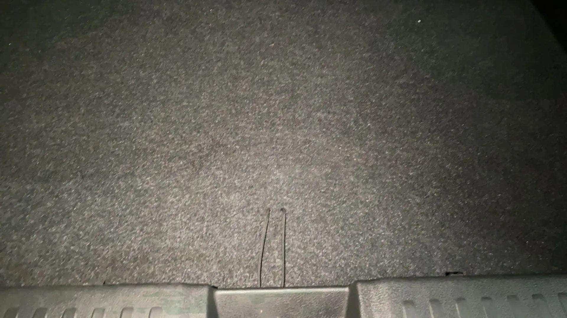 Boot space area of a Maruti Suzuki Brezza