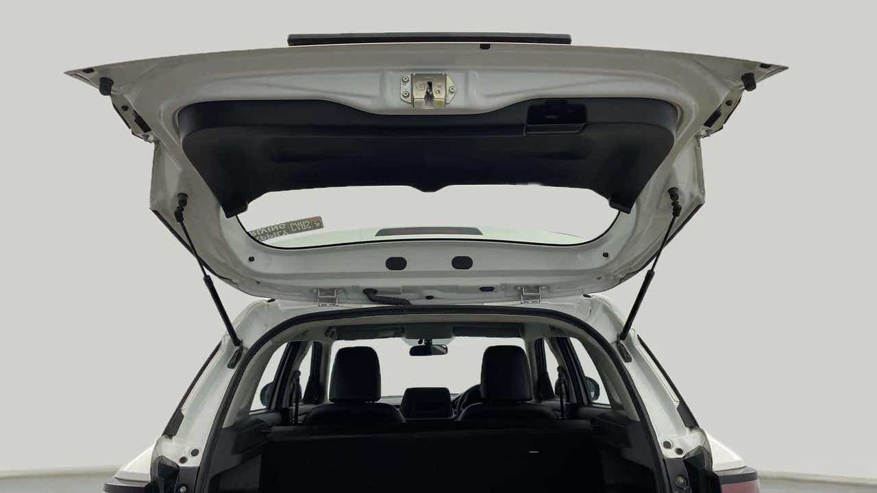 Boot view of a Maruti Suzuki Brezza