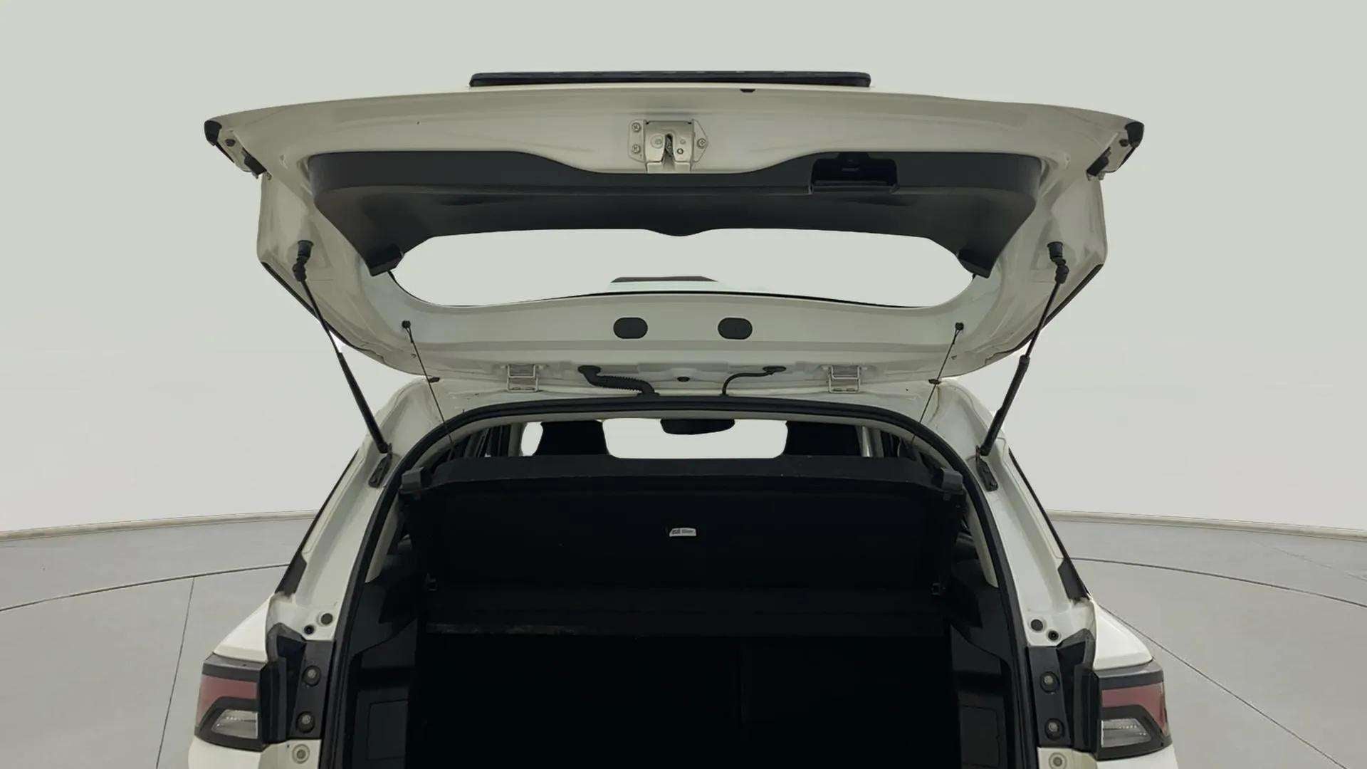 Boot space view of a Maruti Suzuki Brezza