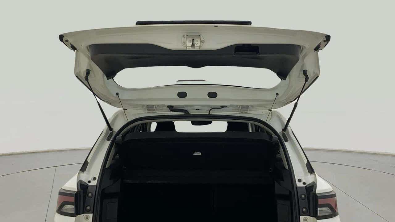 Boot space view of a Maruti Suzuki Brezza