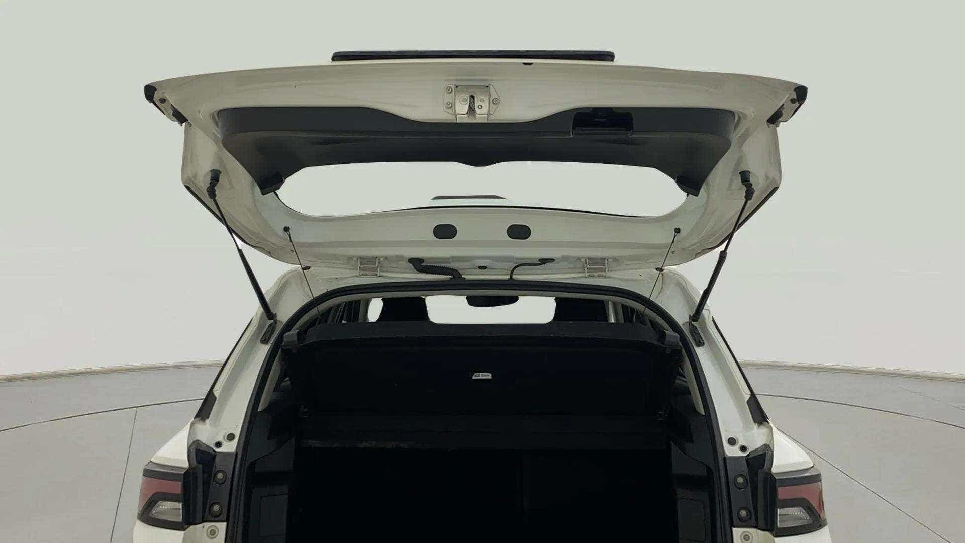 Boot space view of a Maruti Suzuki Brezza