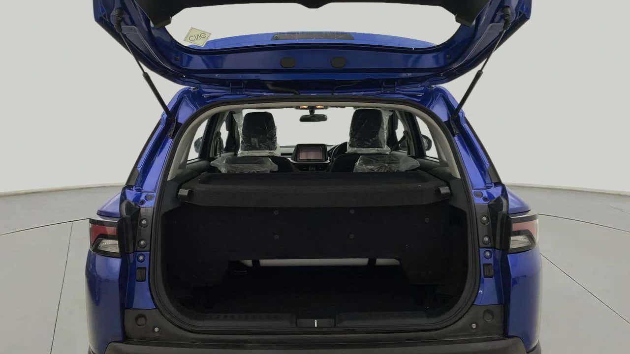 Boot view of a Maruti Suzuki Brezza