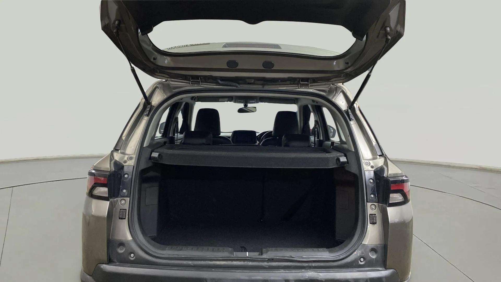 Boot space view of a Maruti Suzuki Brezza