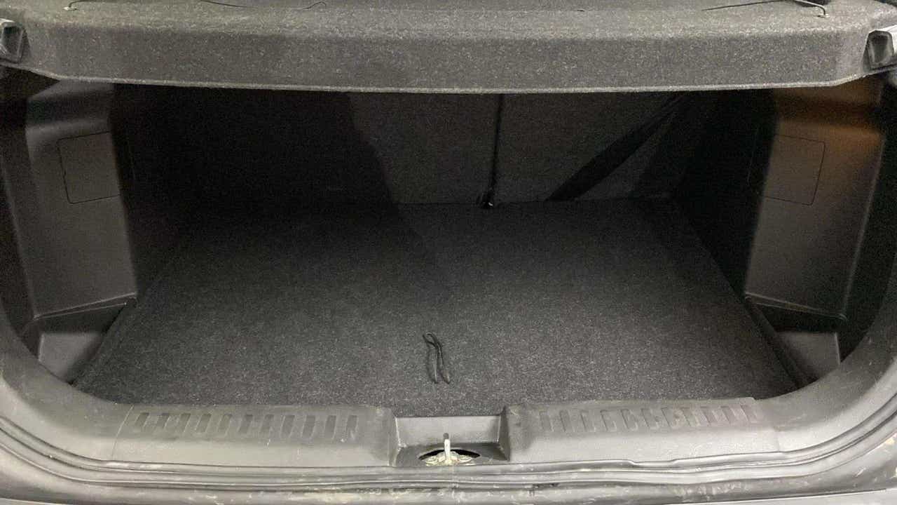 Boot space view of a Maruti Suzuki Brezza