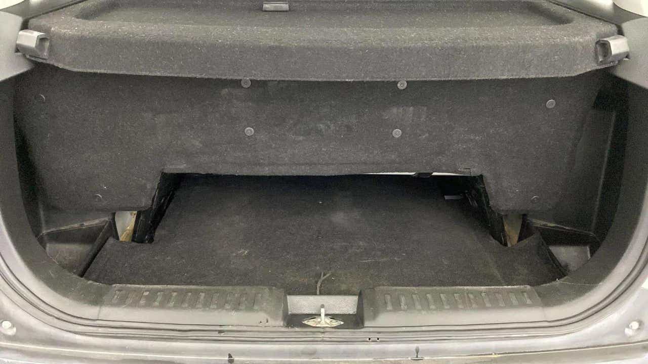Boot space view of a Maruti Suzuki Brezza
