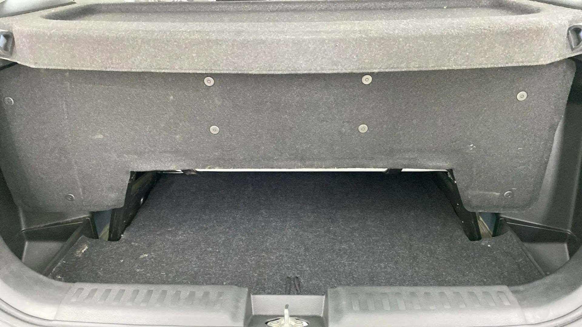 Boot space view of a Maruti Suzuki Brezza