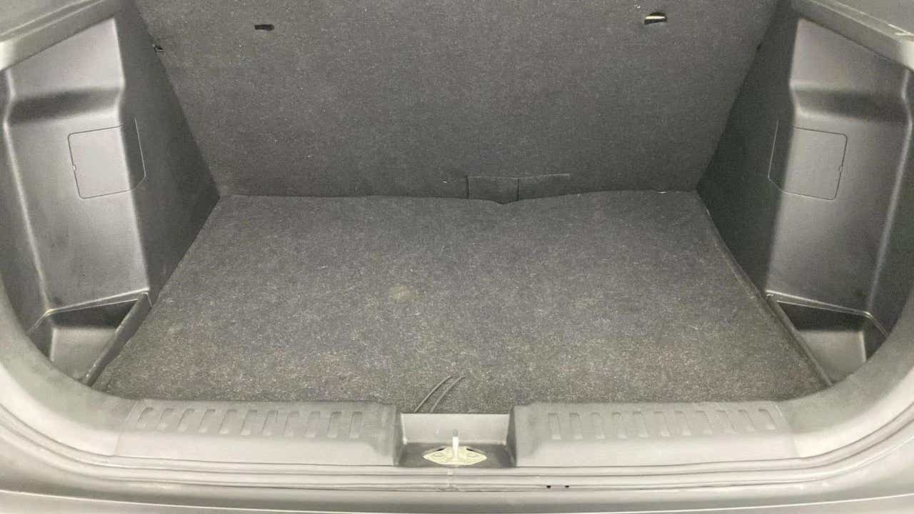 Boot space of a Maruti Suzuki Brezza