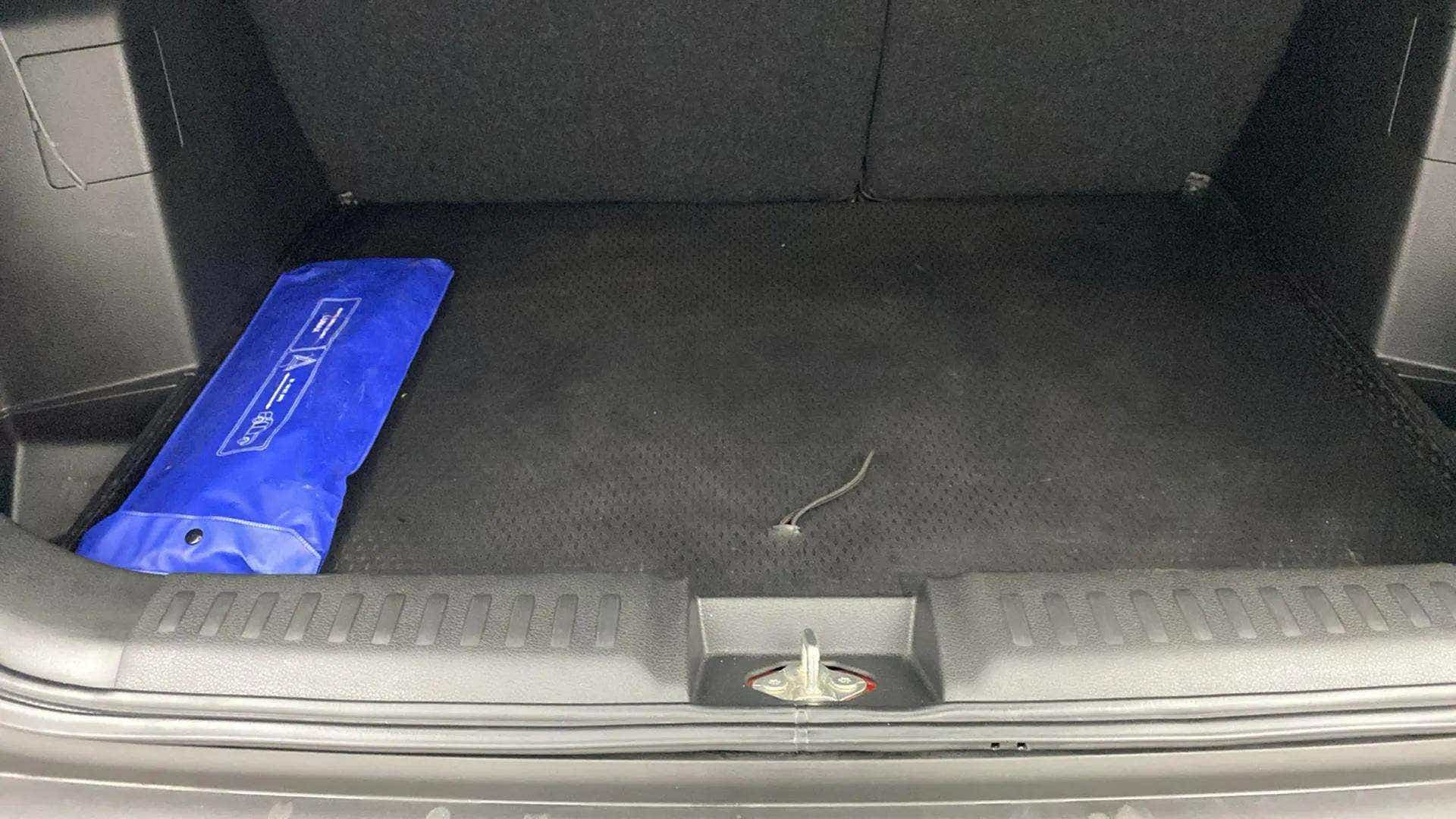 Boot space of a Maruti Suzuki Brezza