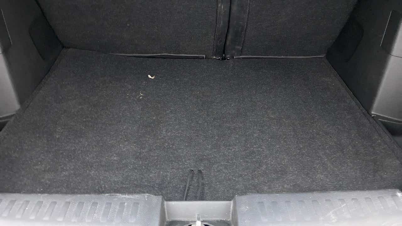 Boot space area of a Maruti Suzuki Brezza