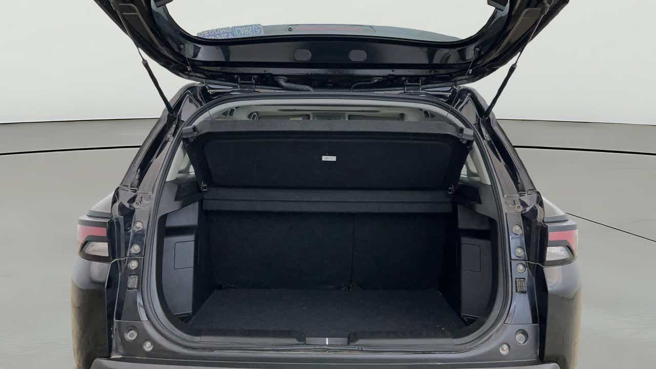 Boot space of a Maruti Suzuki Brezza