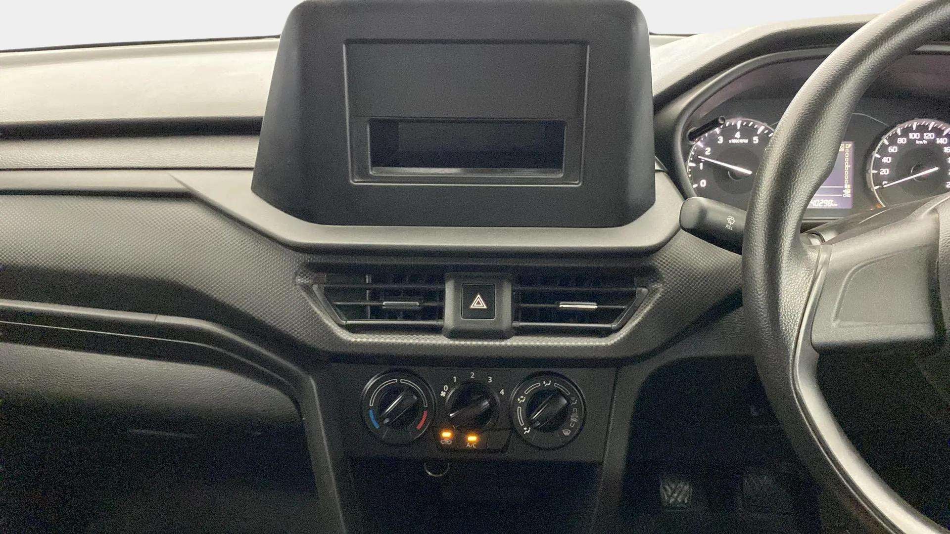 Dashboard view of a Maruti Suzuki Brezza