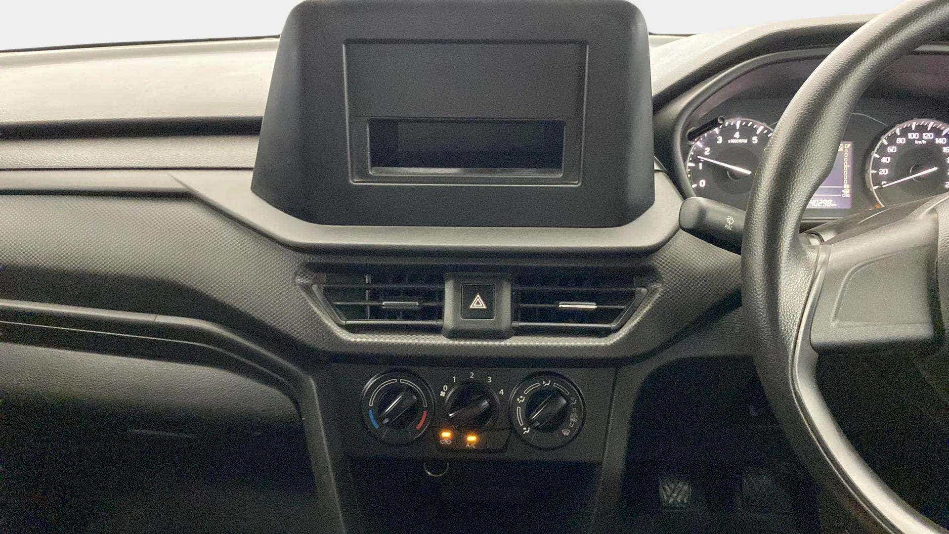 Dashboard view of a Maruti Suzuki Brezza