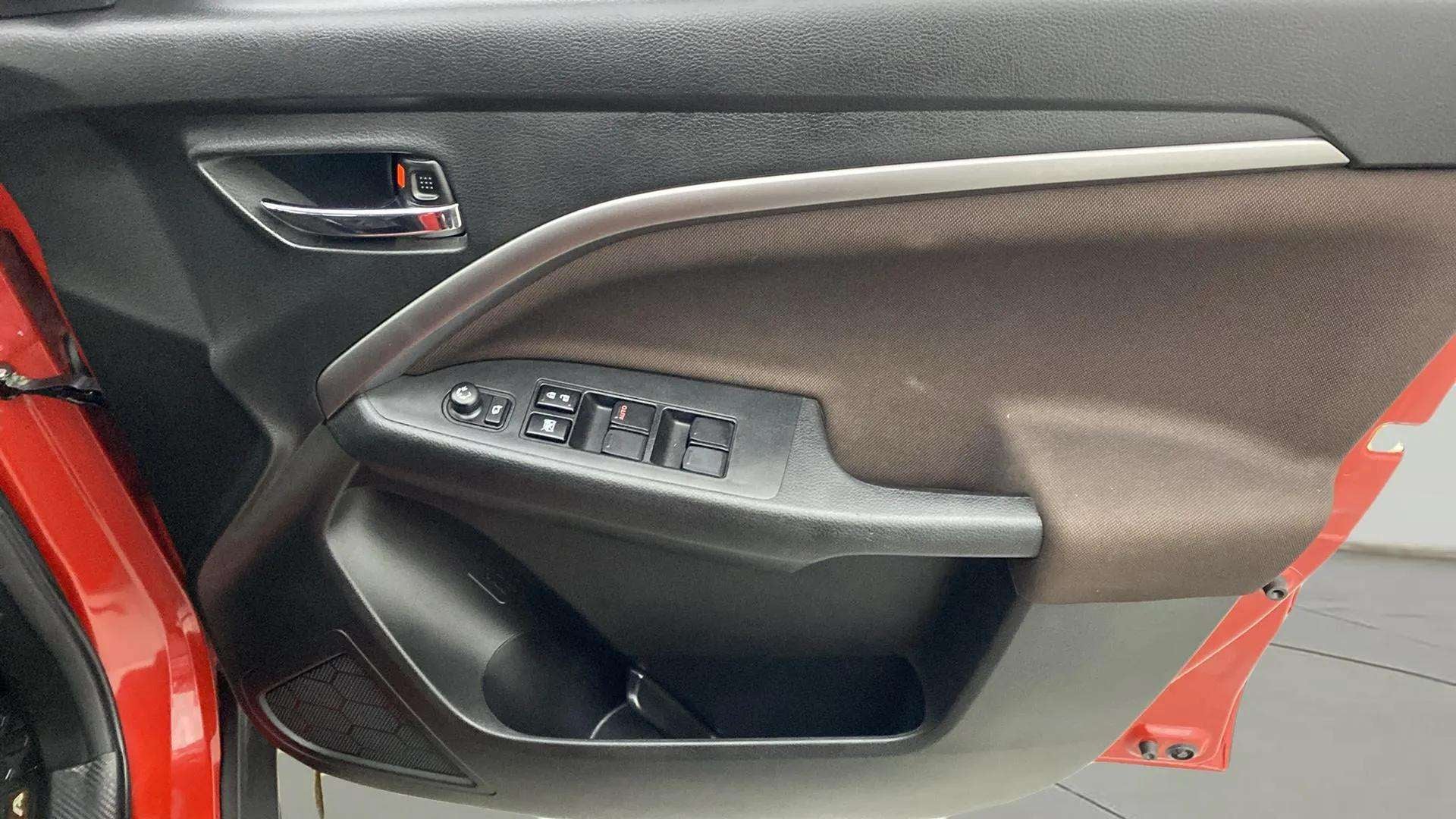Front driver-side door panel of a Maruti Suzuki Brezza