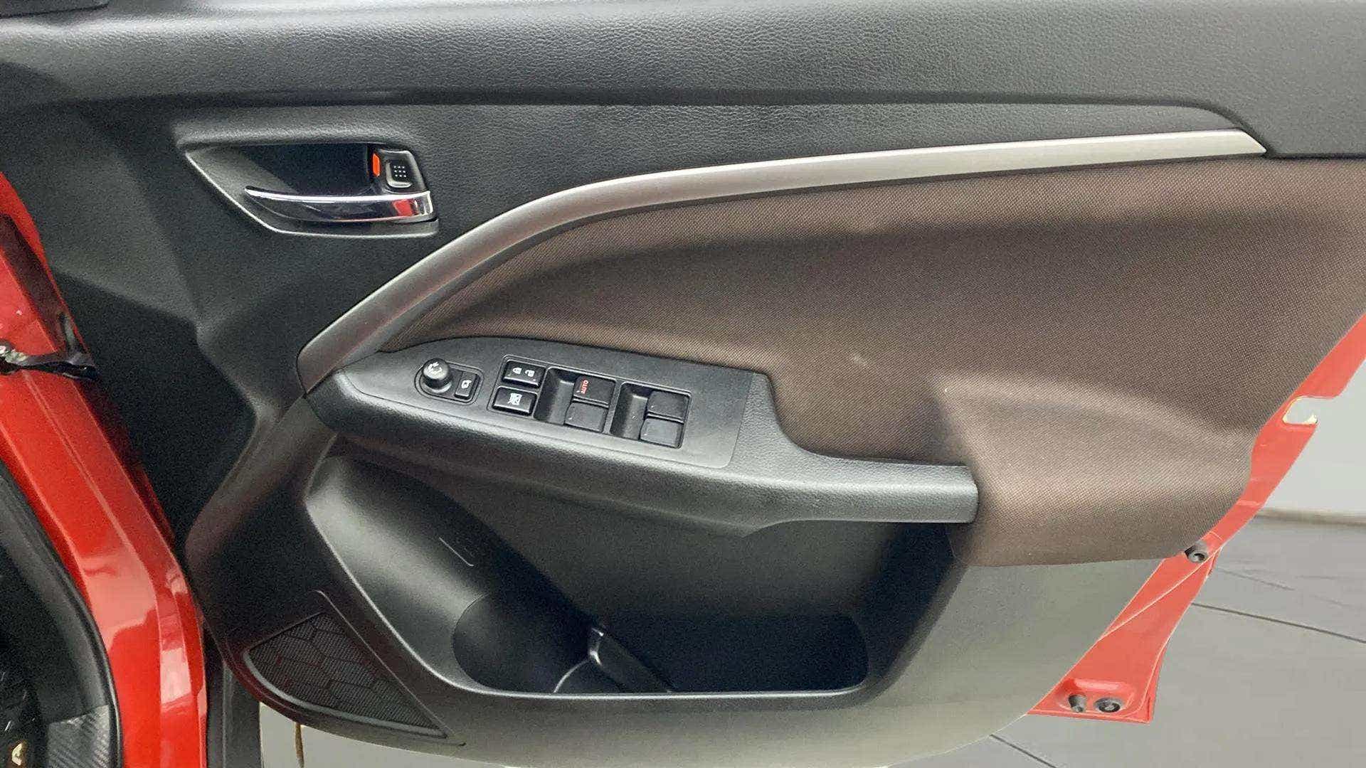 Front driver-side door panel of a Maruti Suzuki Brezza