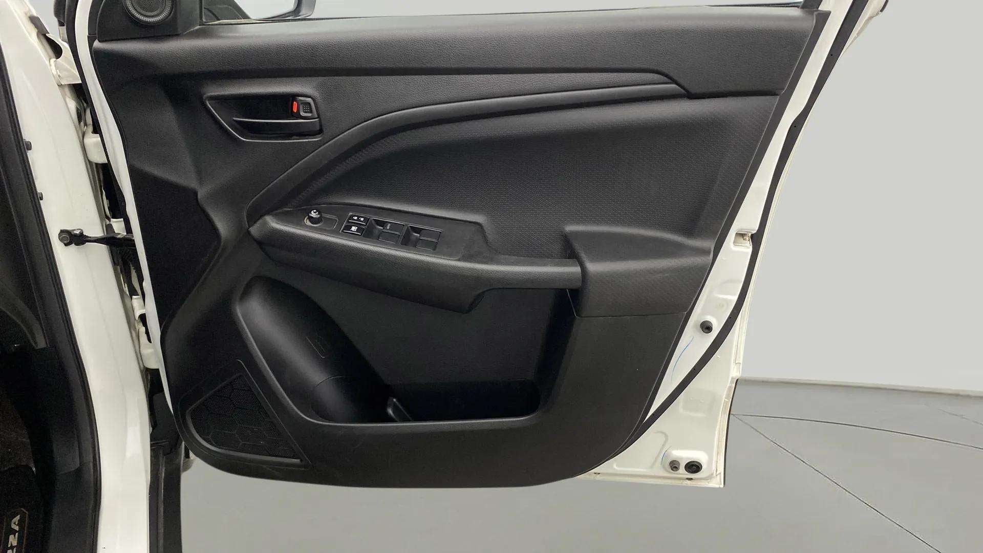 Front driver-side door panel of a Maruti Suzuki Brezza
