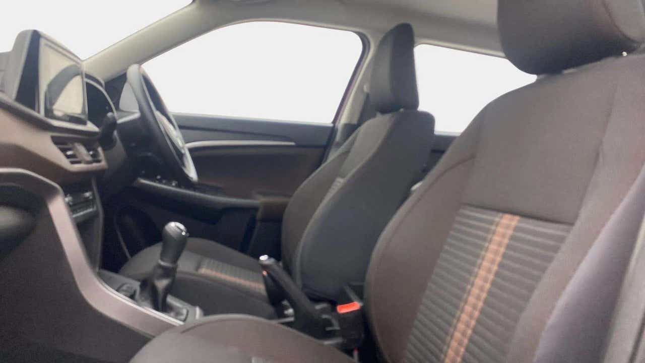 Front interior cabin of a Maruti Suzuki Brezza