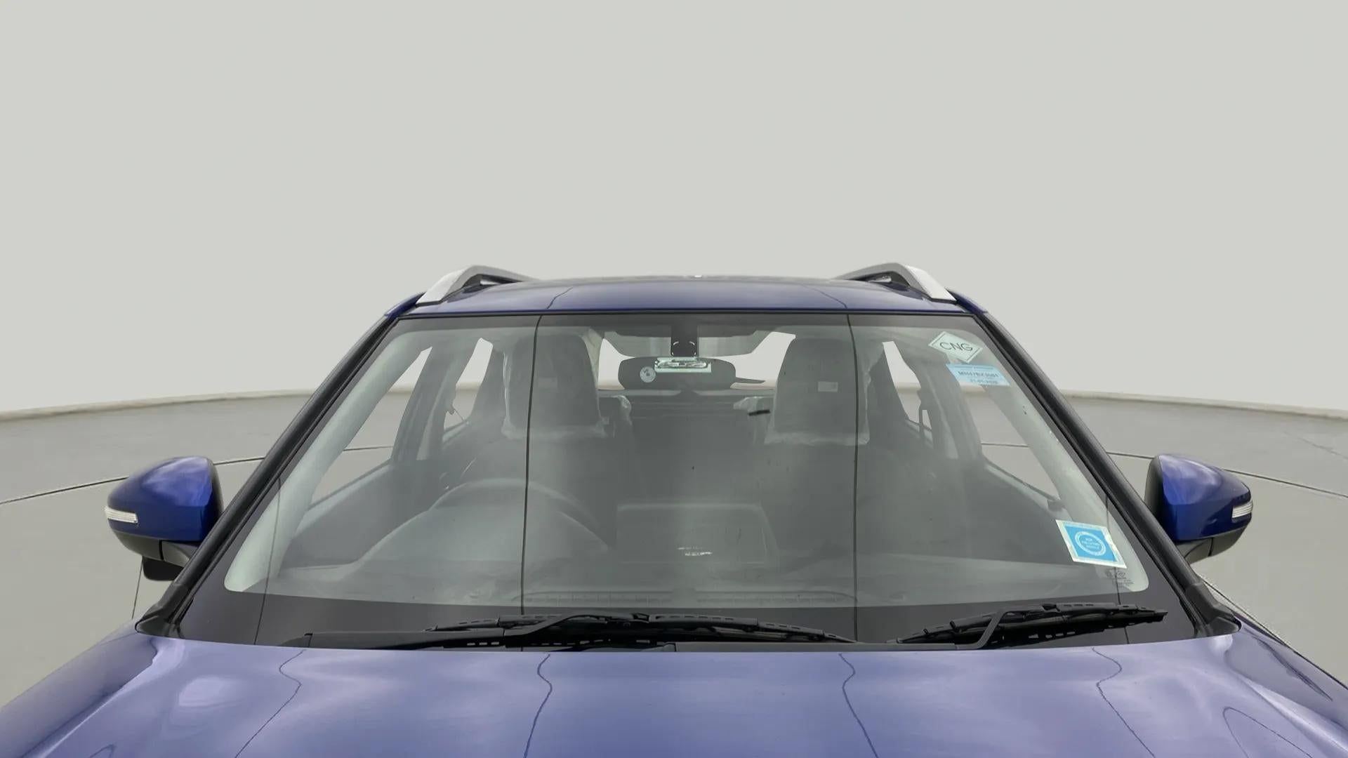 Front view of a Maruti Suzuki Brezza