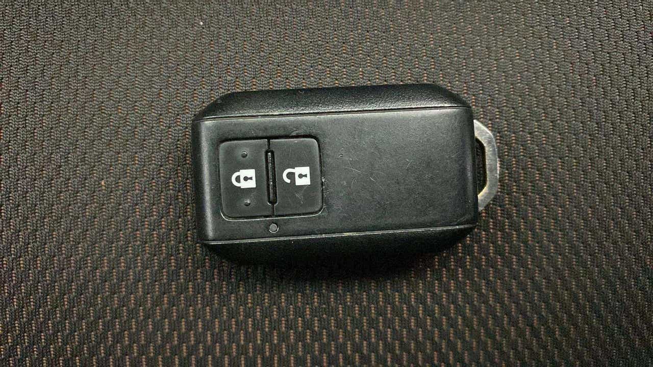 Key fob of a Maruti Suzuki Brezza