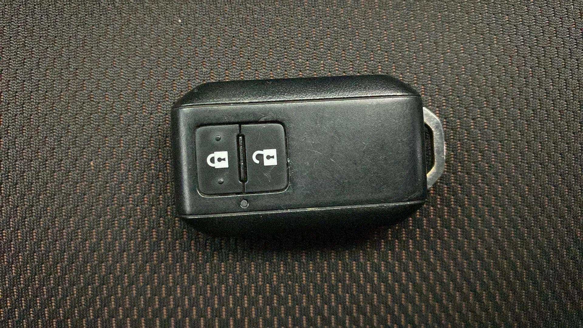 Key fob of a Maruti Suzuki Brezza