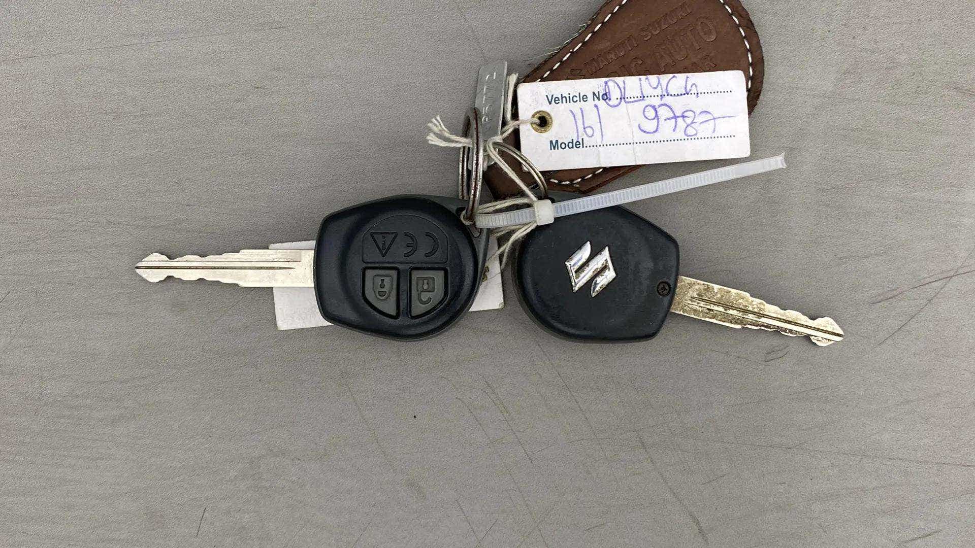 Full-car view of a Maruti Suzuki Brezza